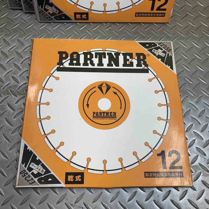 ▼PARTNER パートナー ダイヤモンドブレード EZ250 乾式12インチ×30.5穴 エンジンカッター用 替刃 ハスクバーナ【4枚セット】【川崎店】