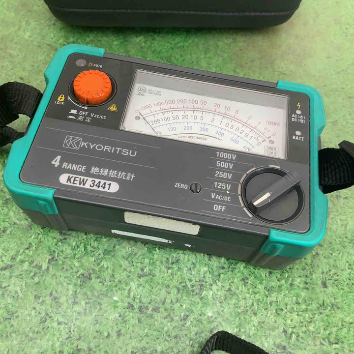 【通電確認のみ】共立 絶縁抵抗計 KEW3441【町田店】