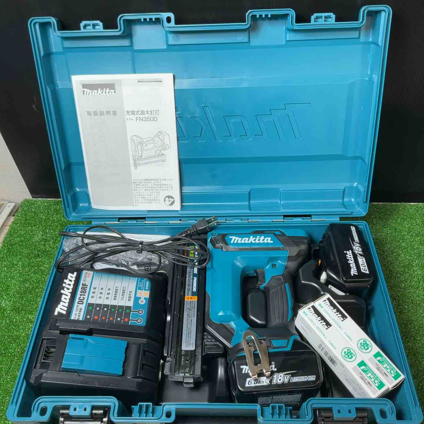 【美品】★マキタ(makita) コードレスフィニッシュネイラ FN350DRG【岩槻店】 美品】マキタ(makita) コードレスフィニッシュネイラ FN350DRG ◎18V