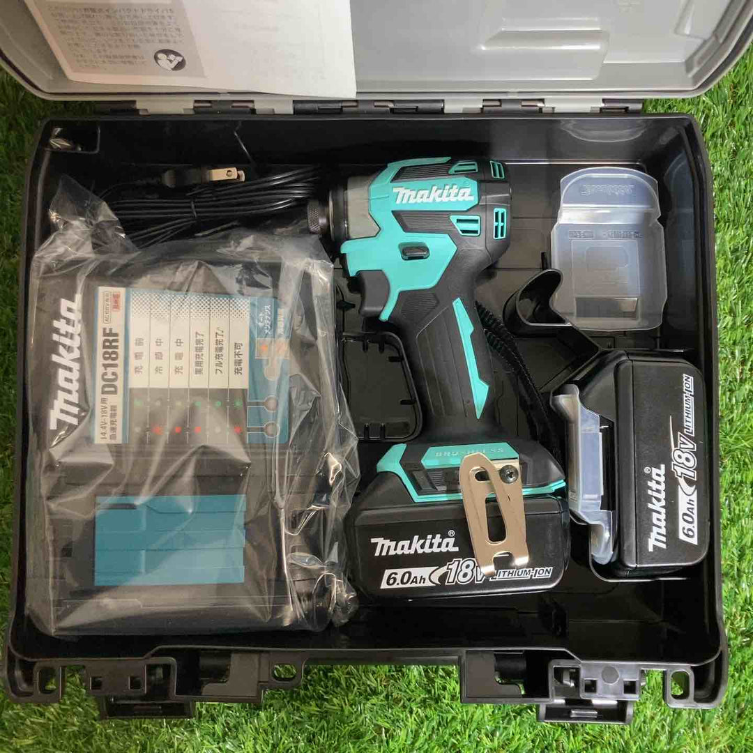 ★マキタ(makita) 18Vコードレスインパクトドライバ TD173DGXTB ターコイズブルー【戸田店】