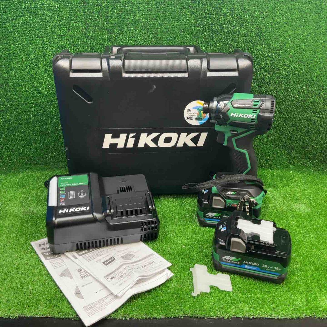 ハイコーキ(HIKOKI ※旧:日立工機) コードレスインパクトドライバー WH36DC(2XPSZ)(L)【藤沢店】
