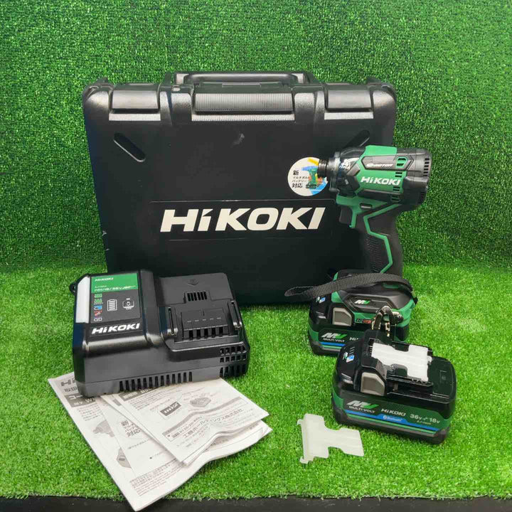 ハイコーキ(HIKOKI ※旧:日立工機) コードレスインパクトドライバー WH36DC(2XPSZ)(L)【藤沢店】