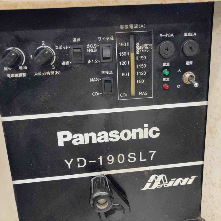 【中古品／店頭受取り限定】パナソニック Panasonic 半自動溶接機 YD-190SL7 2005年製 送給装置 店頭引取り限【八潮店】