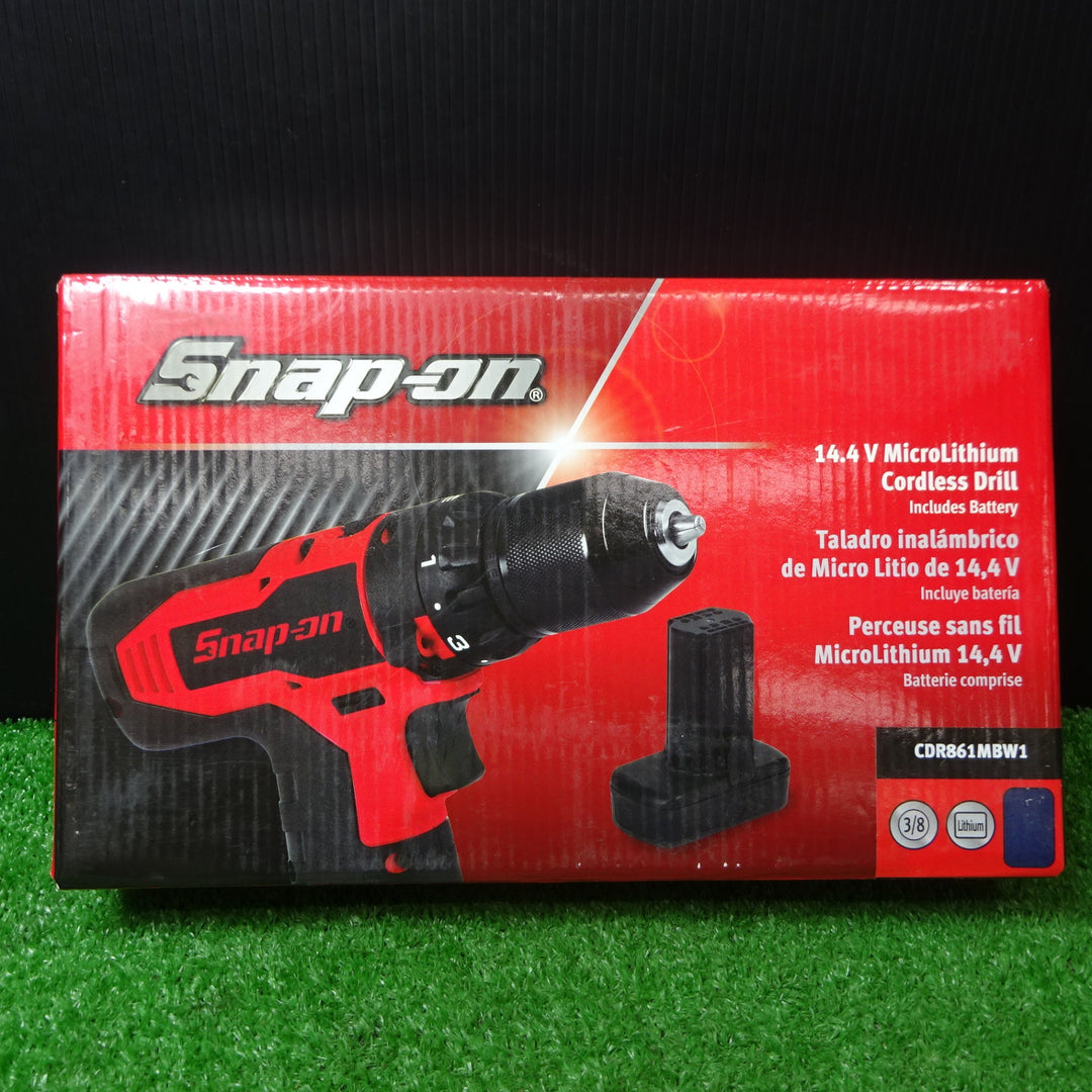 スナップオン/Snap-on コードレスドリルドライバー 本体+バッテリー1個 CDR861MBW1 パワーブルー【岩槻店】