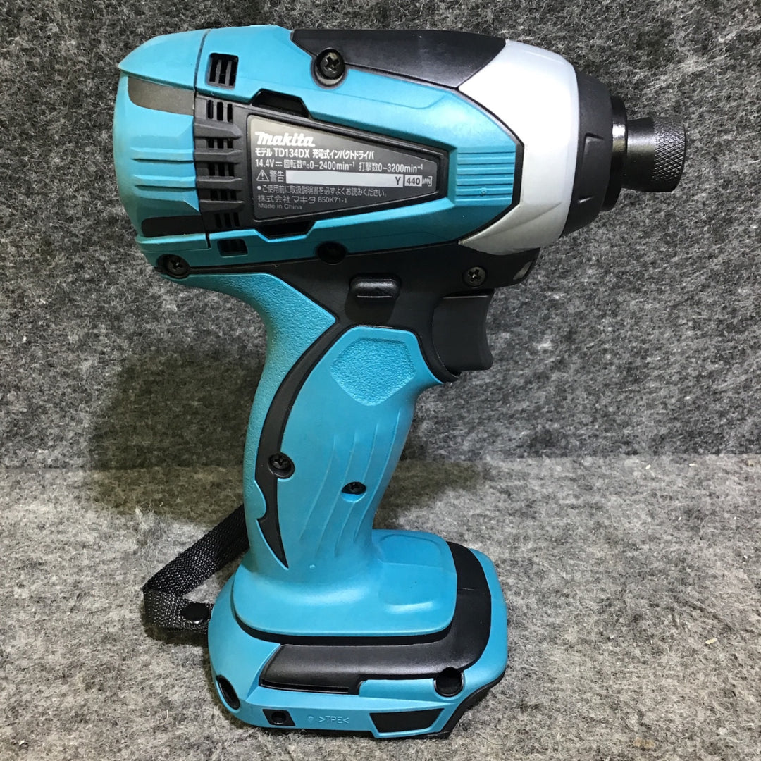 【未使用】 マキタ (makita) 14.4V コードレスインパクトドライバー TD134DSHX 【桶川店】