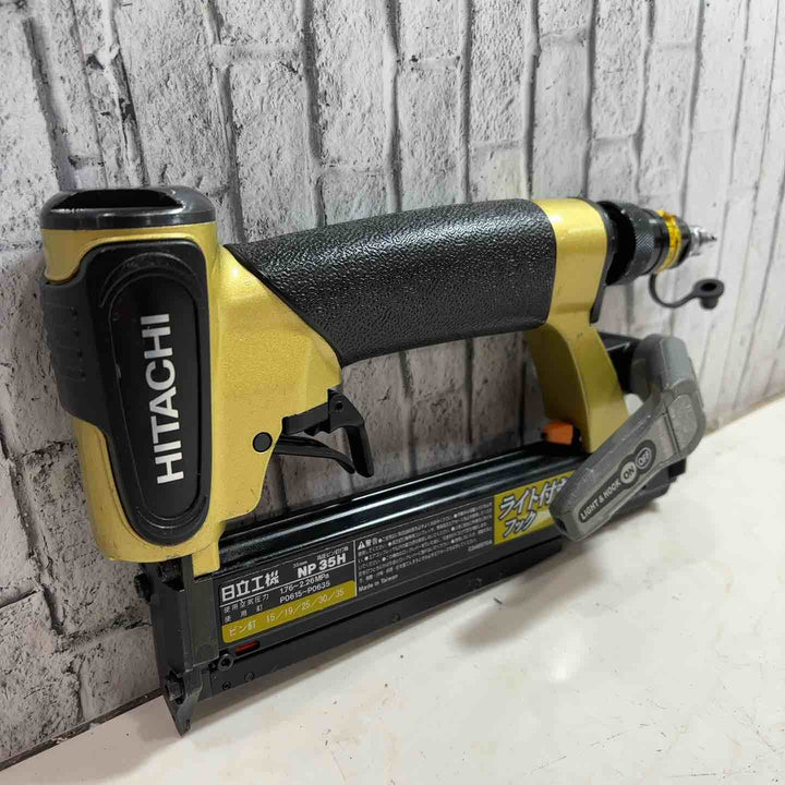★ハイコーキ(HIKOKI ※旧:日立工機) 高圧ピンネイラ NP35H 動作確認済み【川口店】