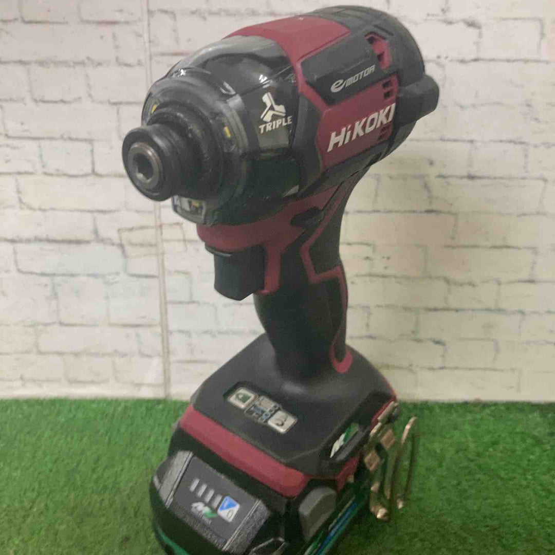 ★ハイコーキ(HIKOKI ※旧:日立工機) コードレスインパクトドライバー WH36DC(2XPSZ)(R)【町田店】