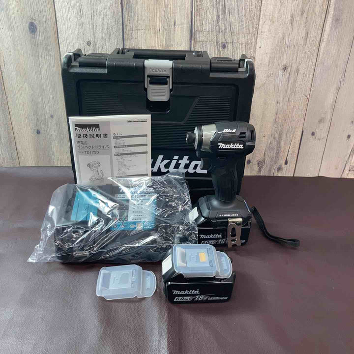 【未使用店頭展示品】 マキタ(makita) コードレスインパクトドライバー TD173DRGXB 18V フルセット 【東大和店】