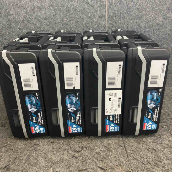 マキタ makita 18V インパクトドライバ TD173DRGX 青 フルセット 4台セット 送料無料【鴻巣店】