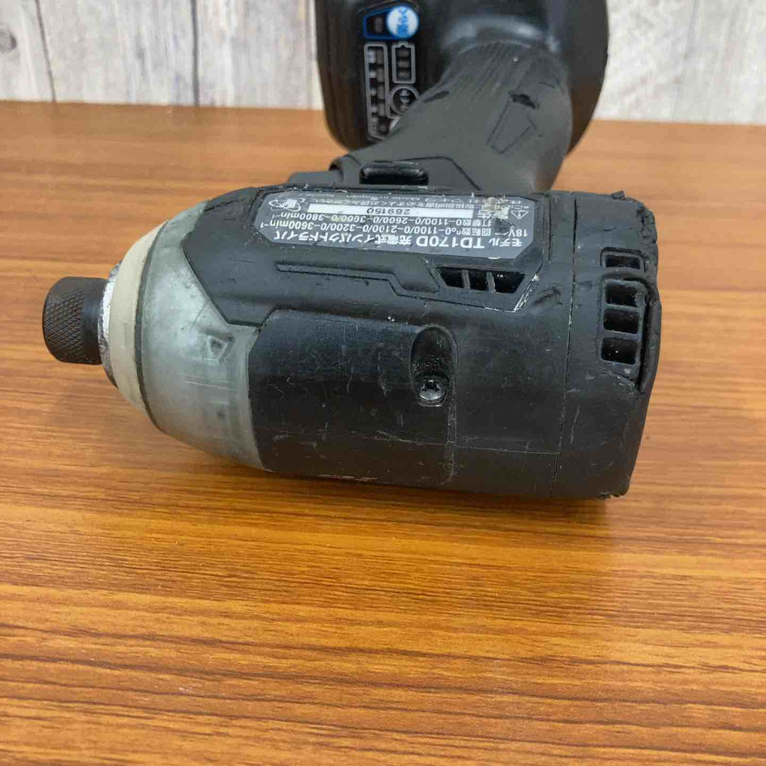 【中古品】★マキタ(makita) コードレスインパクトドライバー TD170DRGXB【八潮店】