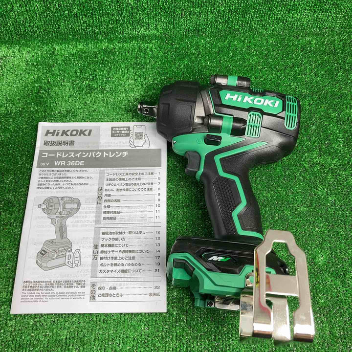 ハイコーキ(HIKOKI ※旧:日立工機) コードレスインパクトレンチ WR36DE(NN)【川崎店】