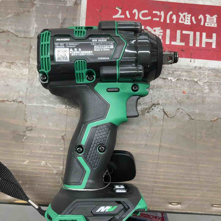 ★ハイコーキ(HIKOKI ※旧:日立工機) コードレスインパクトレンチ WR36DH(NN)　本体のみ、36.18V対応【戸田店】