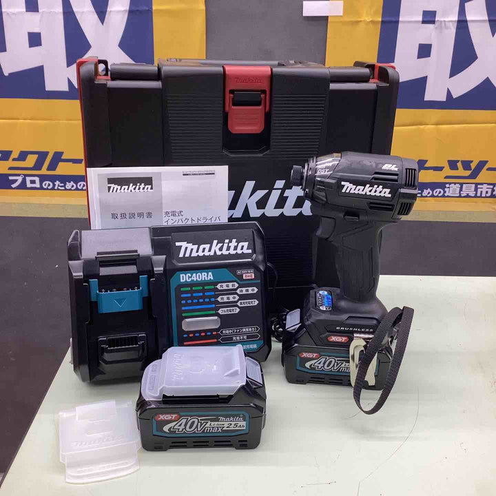 ★マキタ(makita) コードレスインパクトドライバー 40V ブラック TD002GRDXB【越谷店】