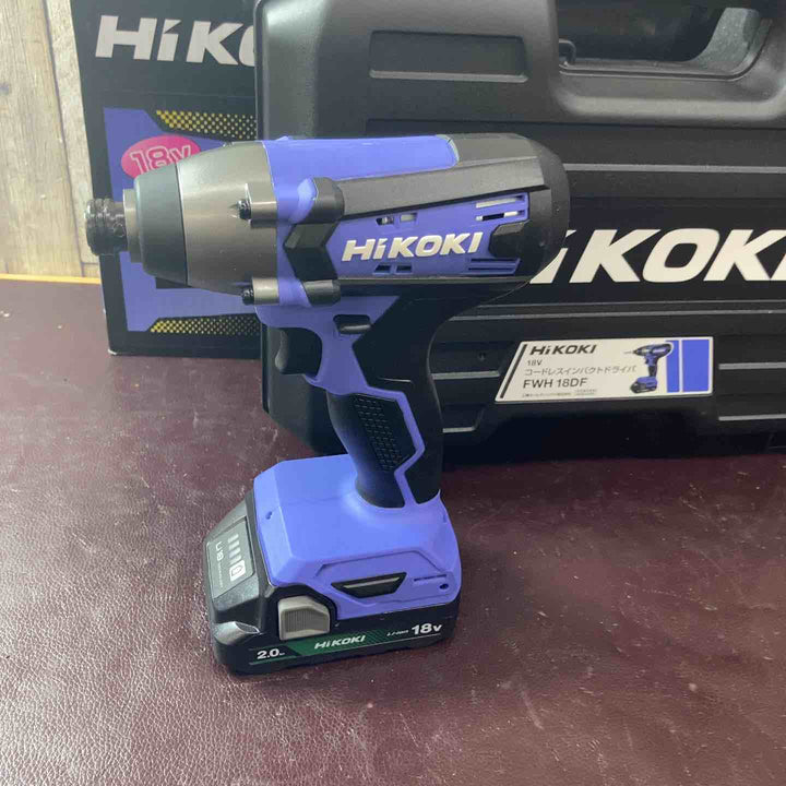 【中古美品】 HiKOKI(ハイコーキ) 18V コードレスインパクトドライバ 高トルクタイプ FWH18DF(2BG) 【東大和店】