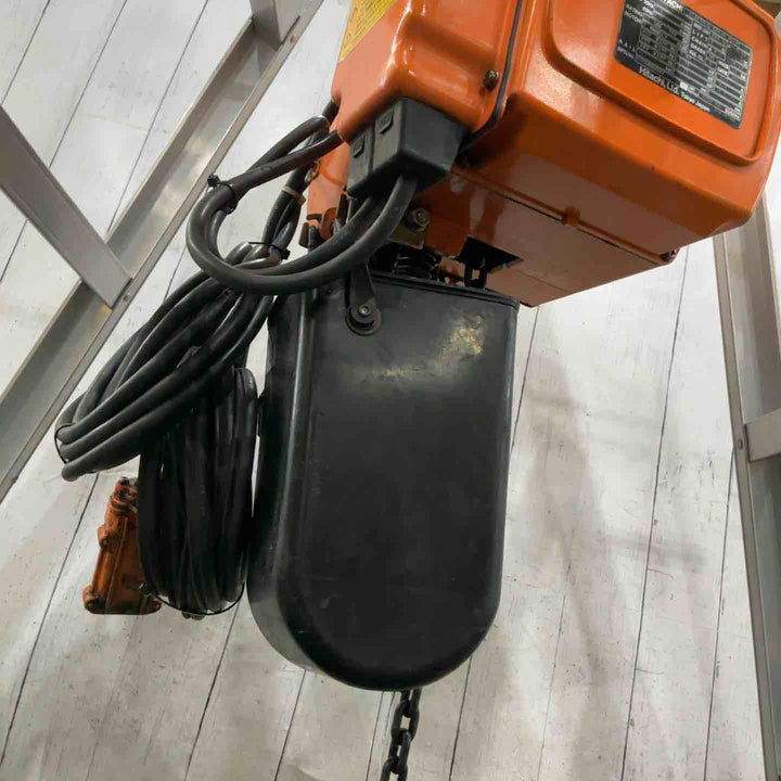 【店頭受取り限定】◇日立製作所(HITACHI) モートルブロック 1/2SH2 電動ホイスト 500kg 三相200V 動作確認済【川口店】