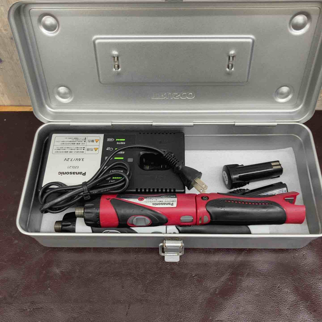 【中古品】パナソニック(Panasonic) 充電式ペンインパクトドライバー EZ7410X-B 2台セット 【東大和店】