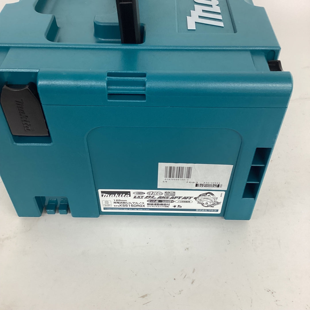 ★マキタ(makita) 18V 125mmコードレス丸ノコ KS515DRGX【狭山】