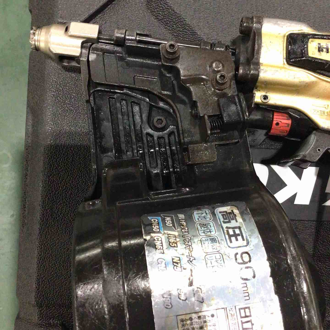 ★ハイコーキ(HIKOKI ※旧:日立工機) 高圧エア釘打ち機 NV90HR(S)【川口店】
