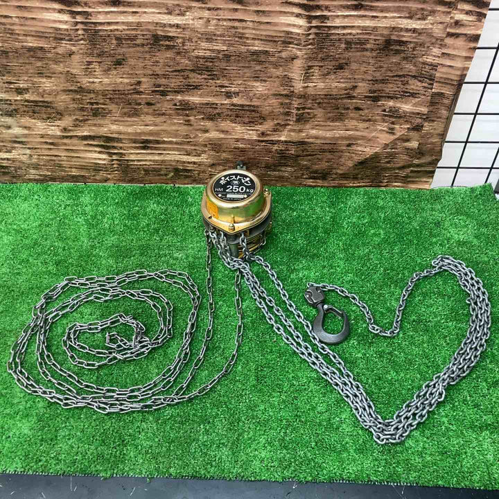 ◇象印 チェーンブロック HM-25 ホイストマン HM250kg【川越店】
