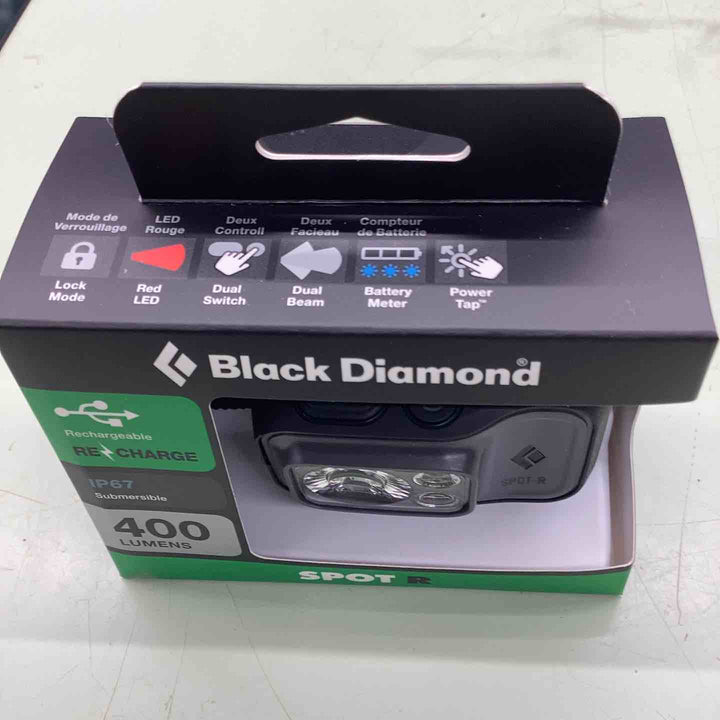 Black Diamond スポット400-R グラファイト【越谷店】