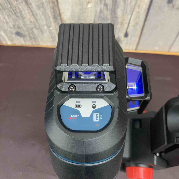 【中古美品】 ボッシュ(BOSCH) 360° レッドレーザー墨出し器 GLL3-80NKIT型 受光器・三脚BT150付き 未使用長期保管品 【東大和店】