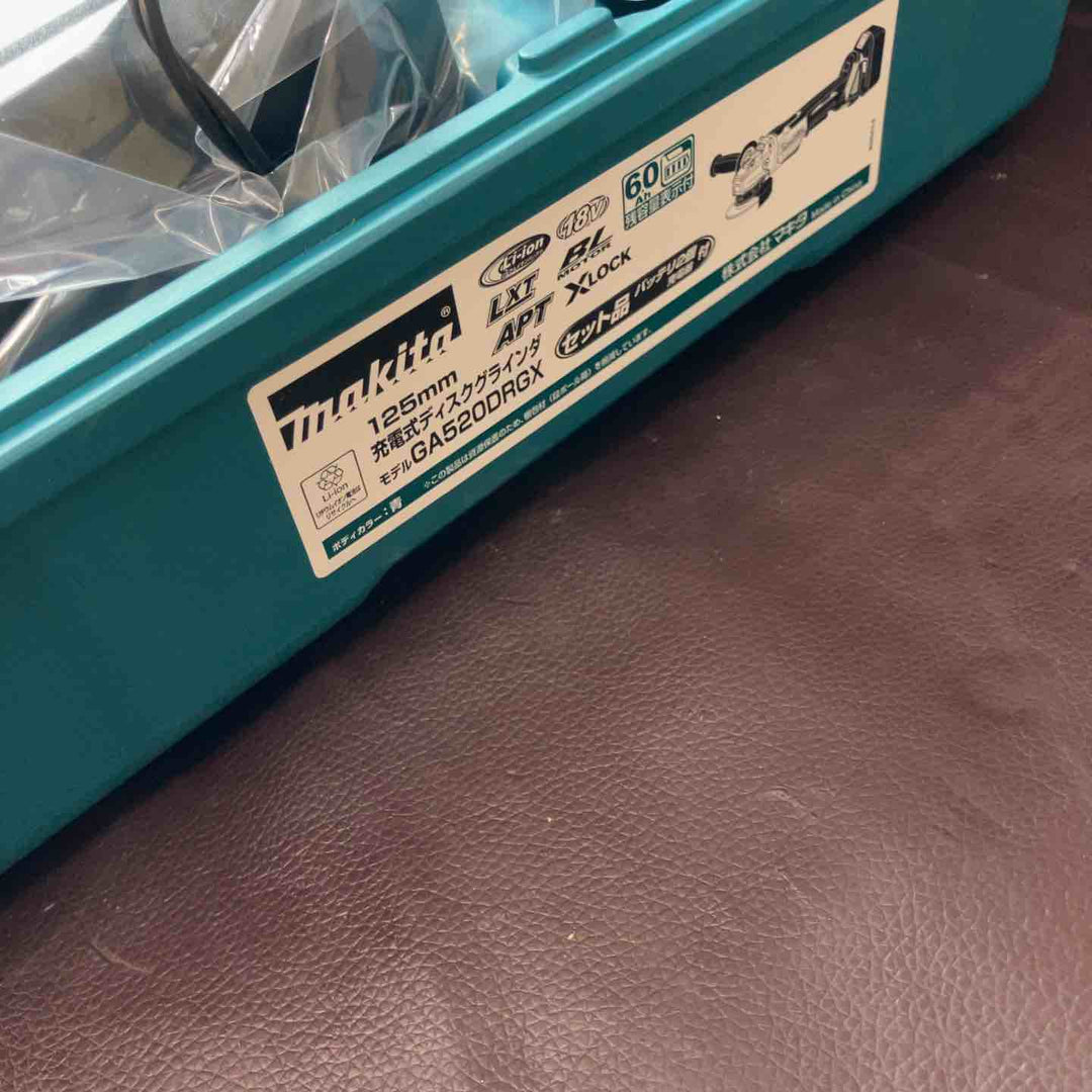 【未使用(店頭展示品)】★マキタ(makita) 125mmコードレスディスクグラインダ GA520DRGX【東大和店】