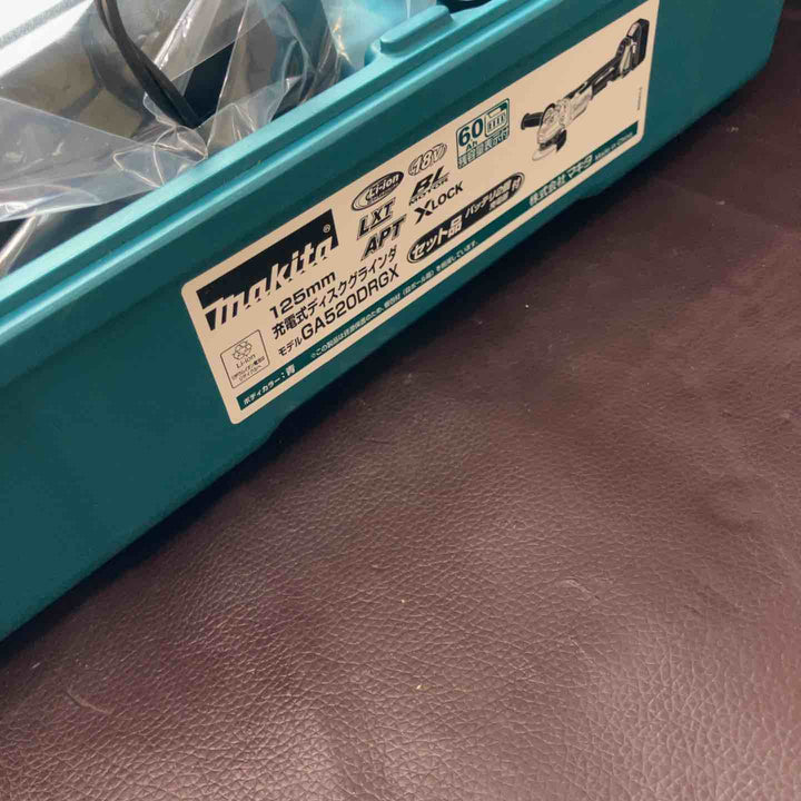 【未使用(店頭展示品)】★マキタ(makita) 125mmコードレスディスクグラインダ GA520DRGX【東大和店】