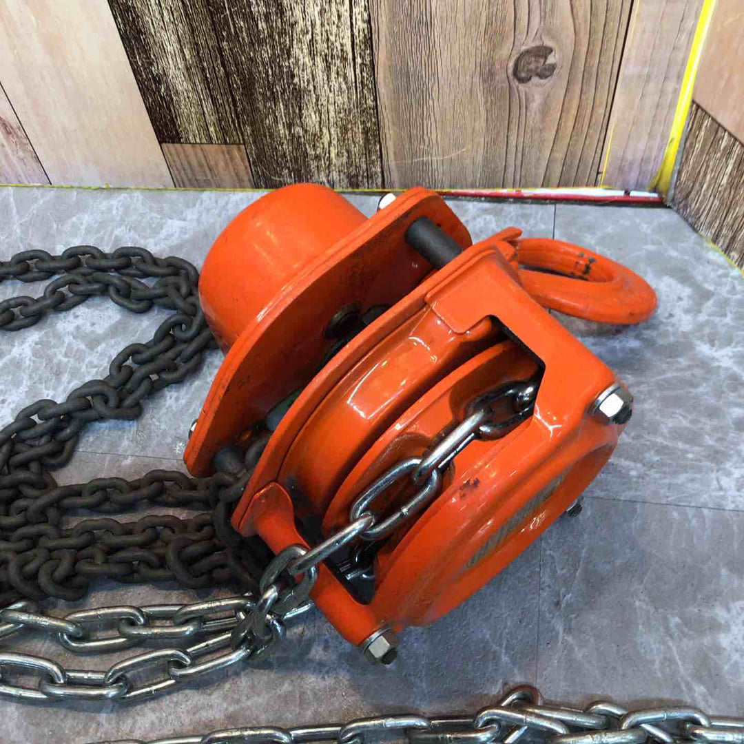 ▼象印　チェーンブロック　0.5ｔ C-21【八潮店】