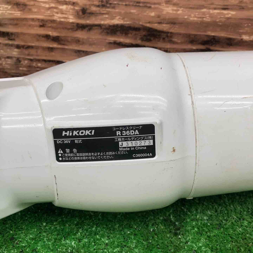 ★ハイコーキ(HIKOKI ※旧:日立工機) コードレスクリーナー R36DA(NN)【川越店】