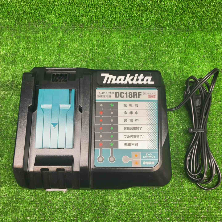 マキタ(makita) リチウムイオンバッテリー 18V/6.0Ah BL1860B 充電回数1回、2回/充電器 DC18RF セット【藤沢店】
