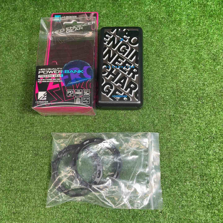 アイズフロンティア #PS1076 冷却ペルチェ６個タイプ インナーベスト＆デバイス・バッテリーセット ブラックキャラクター　Ｌ【藤沢店】