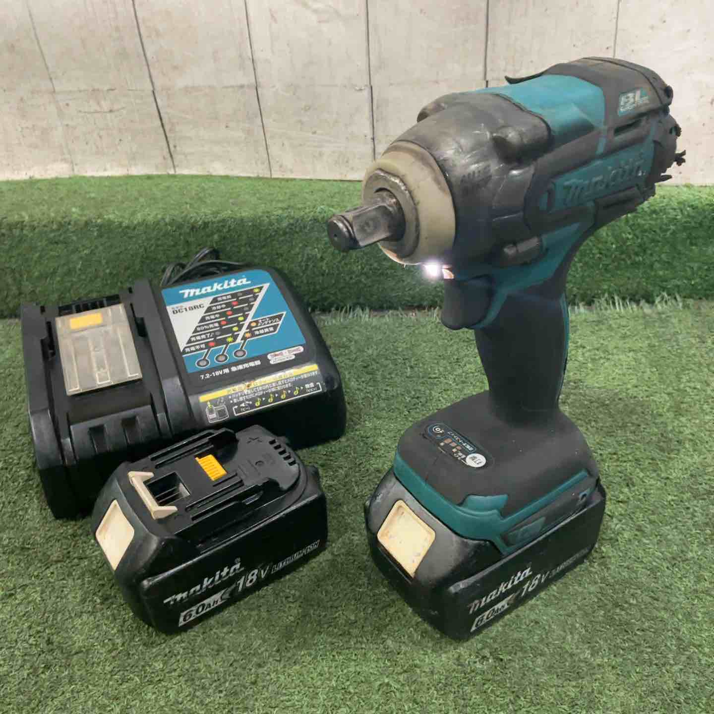 ★マキタ(makita) コードレスインパクトレンチ TW285DRGX 18V 動作確認済【川口店】 ☆マキタ(makita) コードレスインパクトレンチ TW285DRGX 18V 動作確認