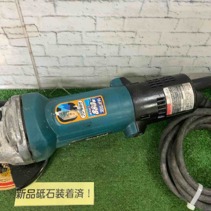 ☆マキタ(makita) ディスクグラインダ 低速高トルク ブレーキ付 100mm 9533BLA【町田店】