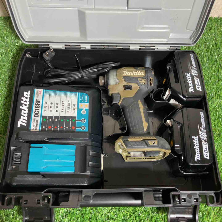 ★マキタ(makita) コードレスインパクトドライバー TD173DRGXO　充電回数5回、2回【戸田店】