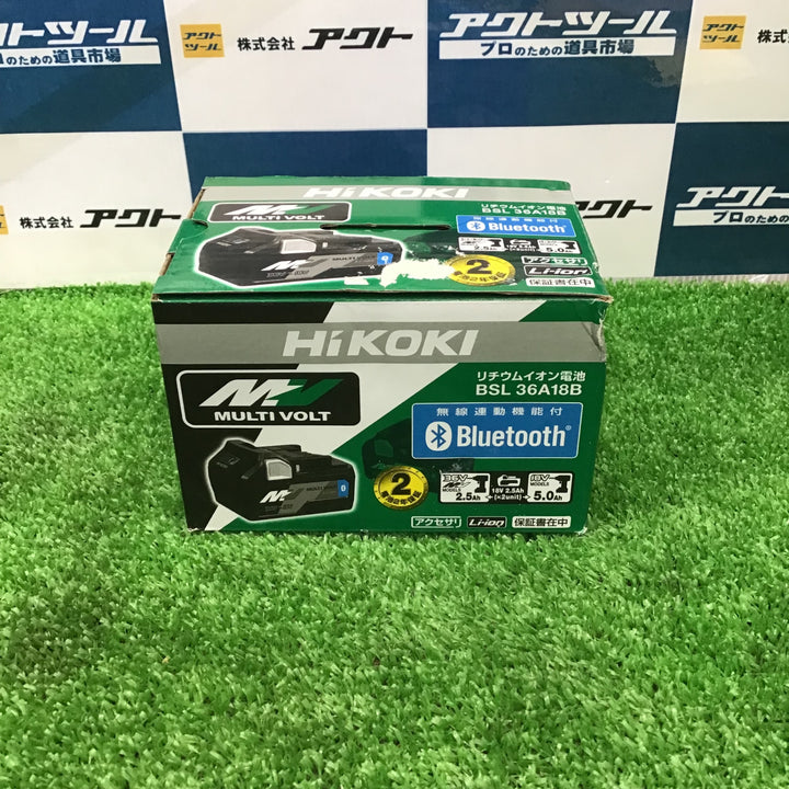 ハイコーキ(HIKOKI ※旧:日立工機) リチウムイオンバッテリー 36V/2.5Ah BSL36A18B【未使用品】