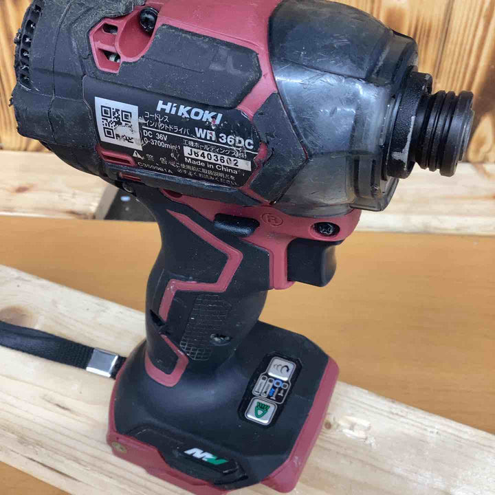 ★ハイコーキ(HIKOKI ※旧:日立工機) コードレスインパクトドライバー WH36DC(NNR)【越谷店】