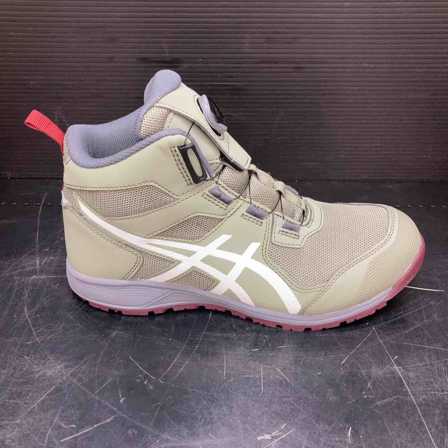 アシックス/asics 安全靴 WINJOB CP214 サイズ26.0 ライケングリーン