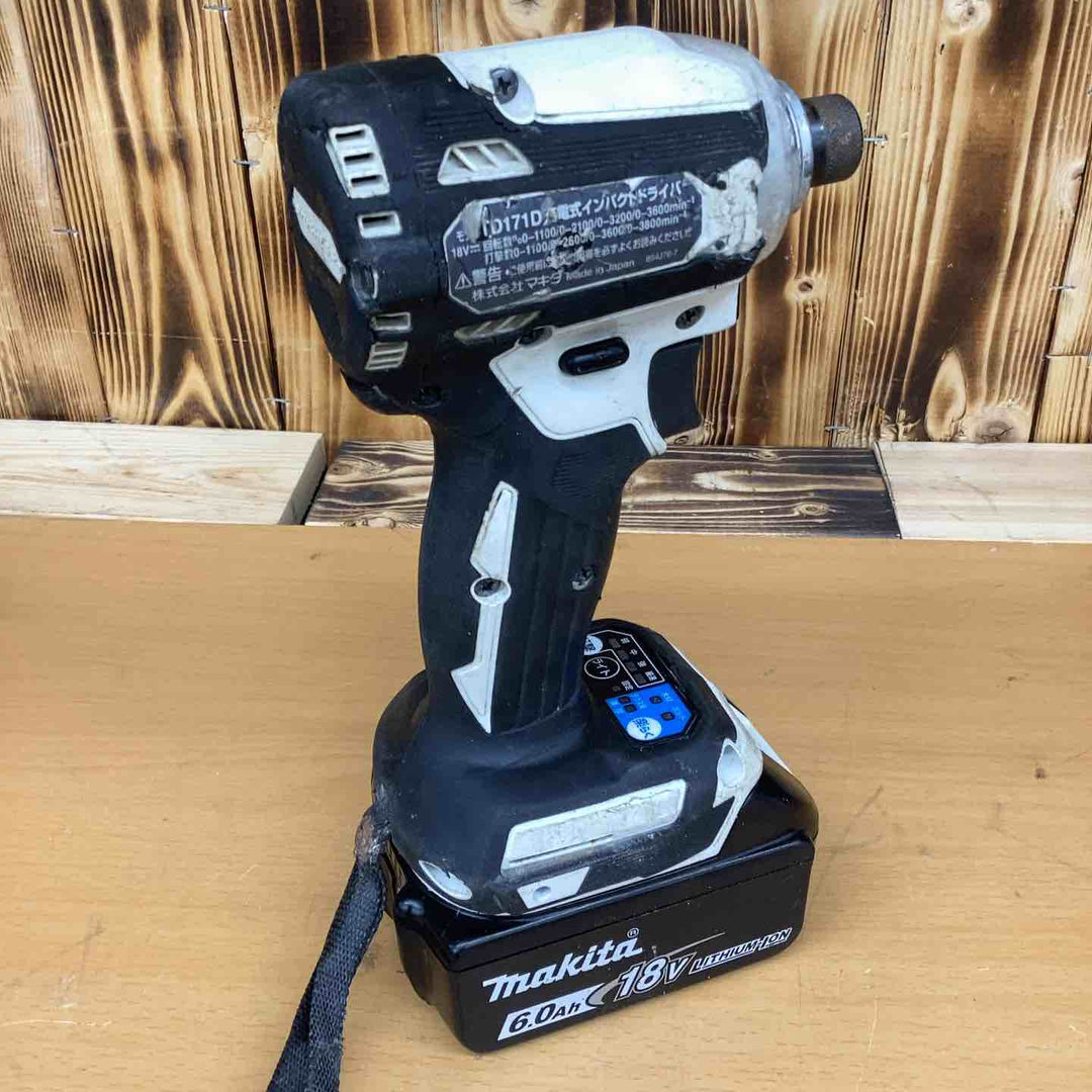 ★マキタ(makita) コードレスインパクトドライバー TD171DZW【越谷店】