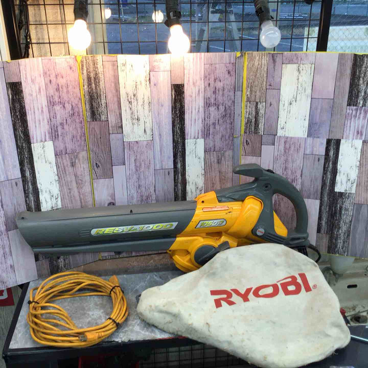 ◇リョービ(RYOBI) ブロワバキューム RESV-1000【八潮店】