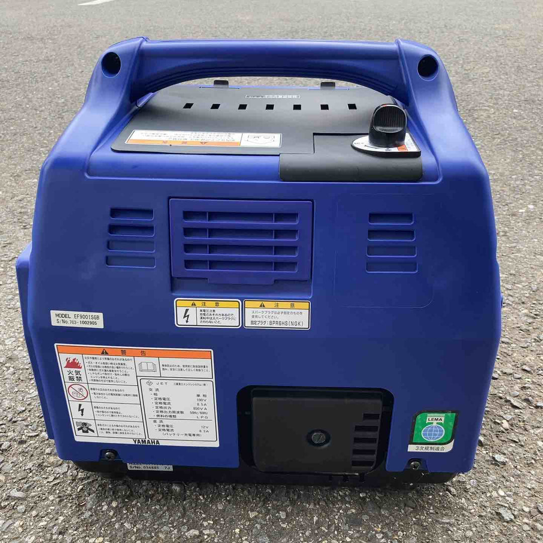 ◇ヤマハ(YAMAHA) カセットボンベ インバータ発電機 EF900iSGB【所沢店】