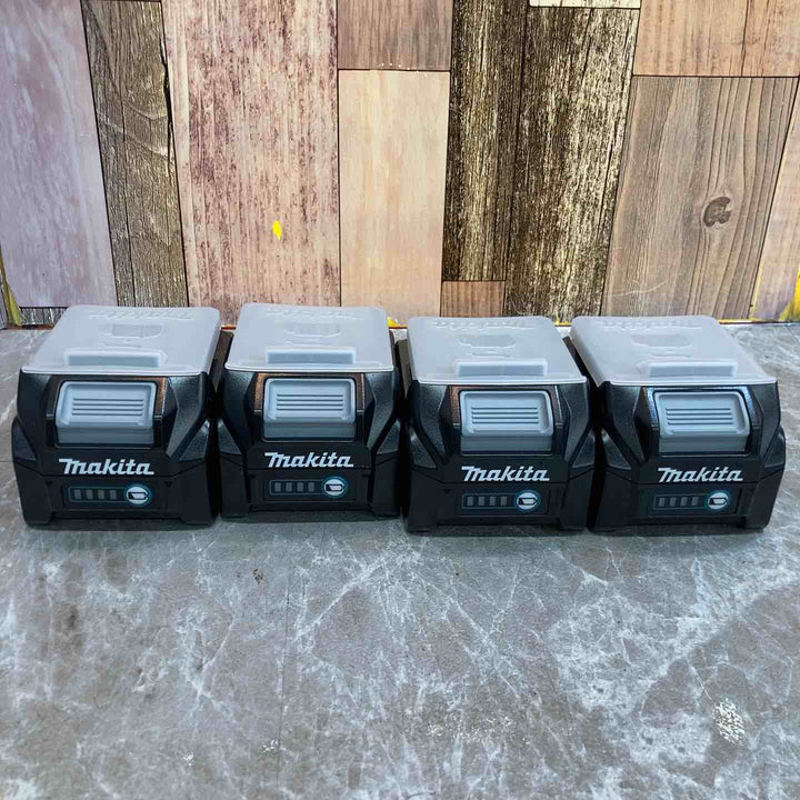 【未使用品】マキタ(makita) リチウムイオンバッテリー 40Vmax/2.5Ah BL4025 4個セット ※外箱なし【八潮店】