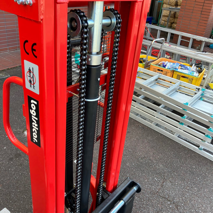 【店頭受取り限定】ロジスティッカー Logisticar 油圧ハンドフォークリフト SYC2020 耐荷重2000㎏ 最大高さ2000mm【越谷店】