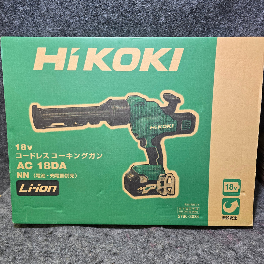 【未使用品】ハイコーキ(HIKOKI ※旧:日立工機)  コードレスコーキングガン AC18DA(NN)【桶川店】