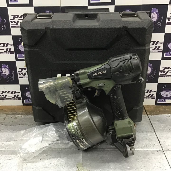 〇ハイコーキ(HIKOKI ※旧:日立工機)  高圧エア釘打ち機 NV65HR2(SAG)【所沢店】