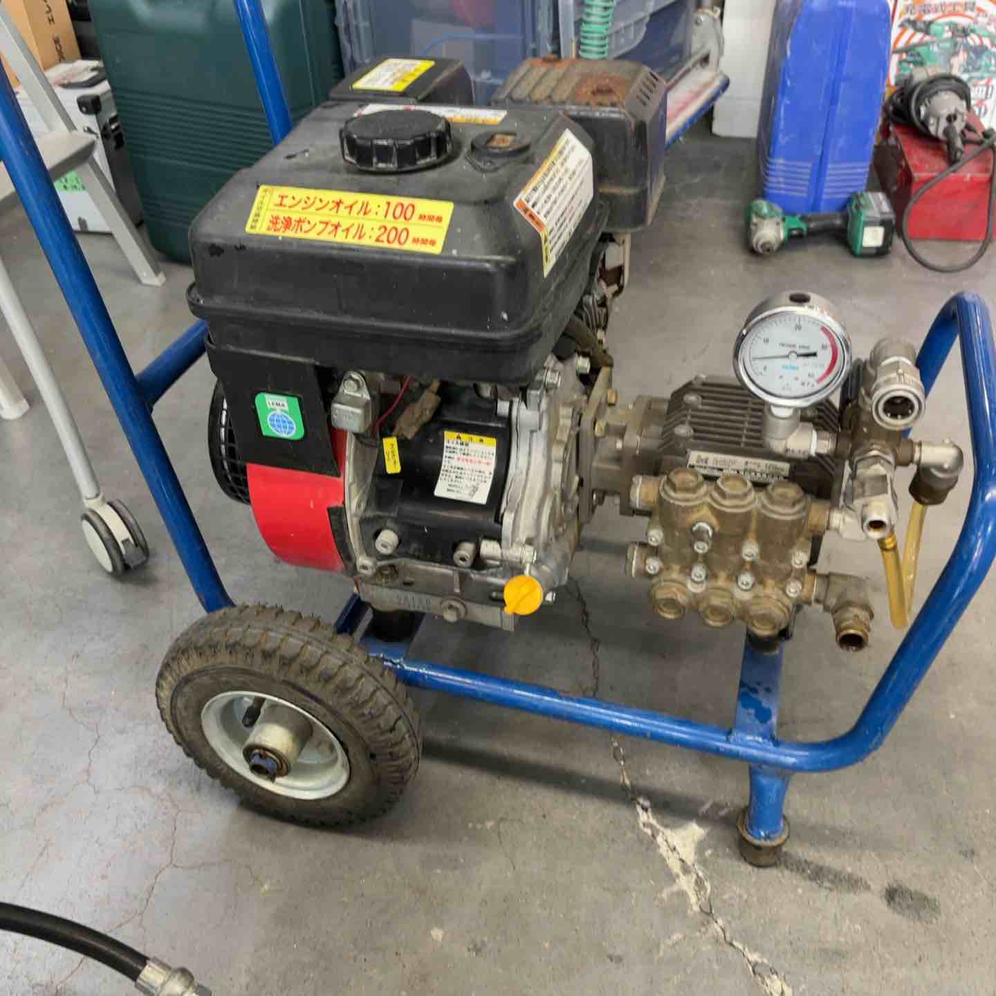 店頭受取り限定】☆精和産業 エンジン高圧洗浄機 JC-1513GO