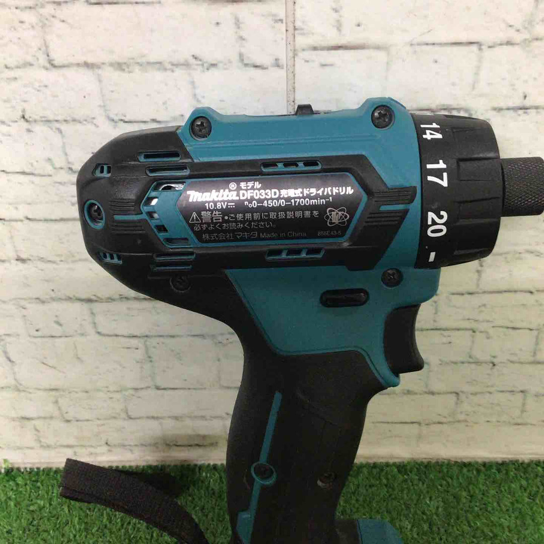 ★マキタ(makita) コードレスドリルドライバー DF033DZ【町田店】