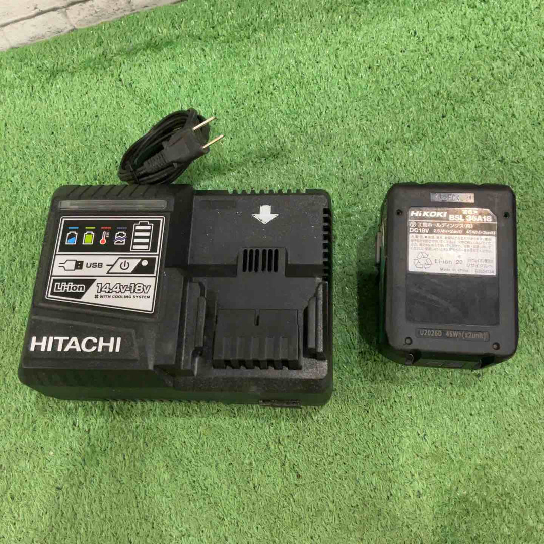 ★ハイコーキ(HIKOKI ※旧:日立工機) コードレス丸のこ C3606DA(SK)(2XPBS) 動作確認済み【川口店】