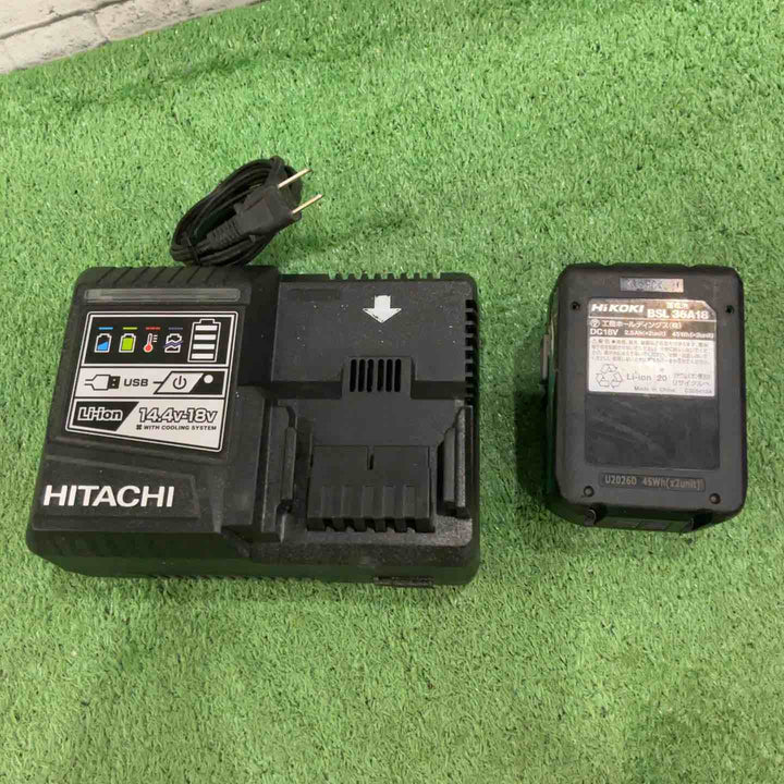 ★ハイコーキ(HIKOKI ※旧:日立工機) コードレス丸のこ C3606DA(SK)(2XPBS) 動作確認済み【川口店】