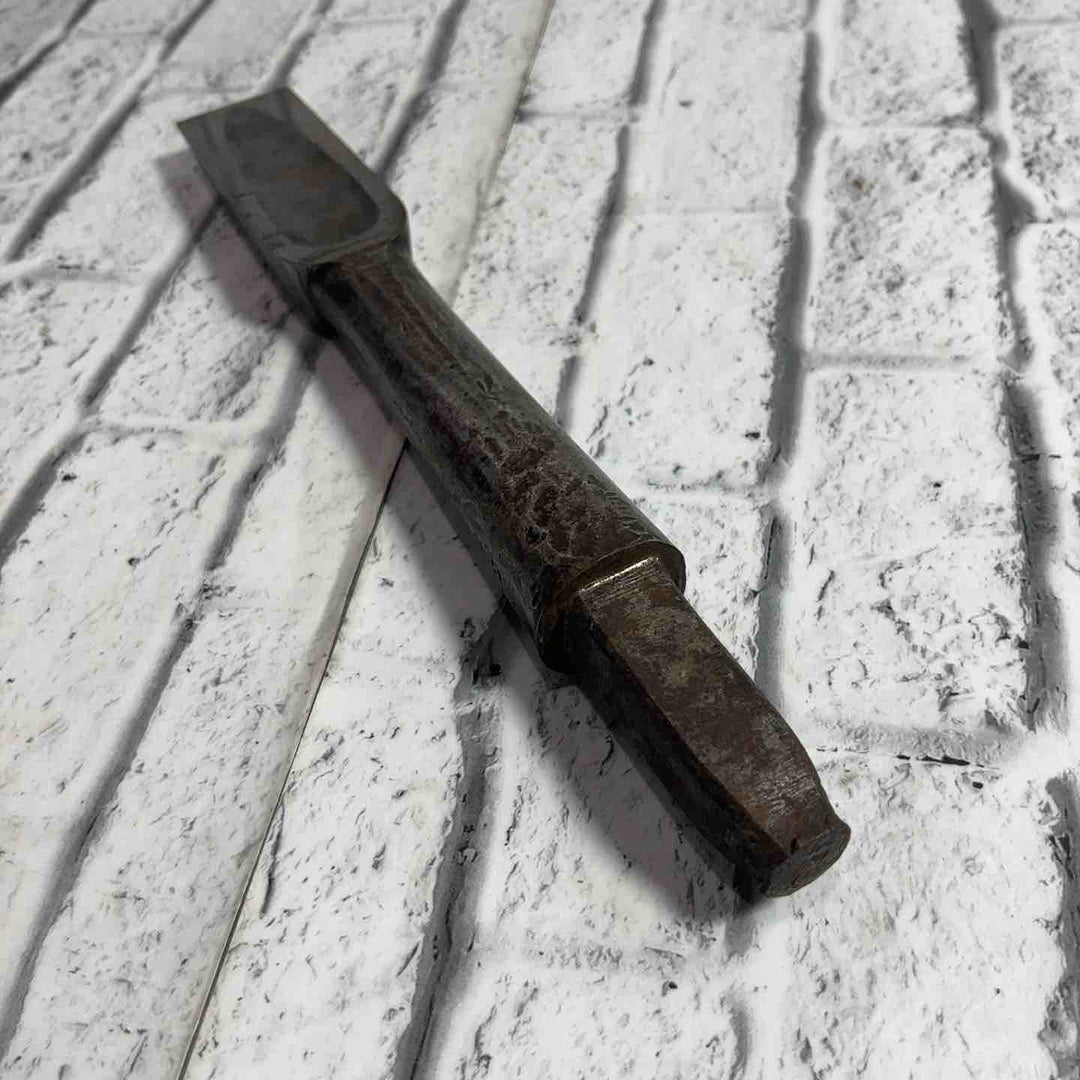 角田 〇正 叩き鑿 刃のみ 刃幅約20mm 【川口店】
