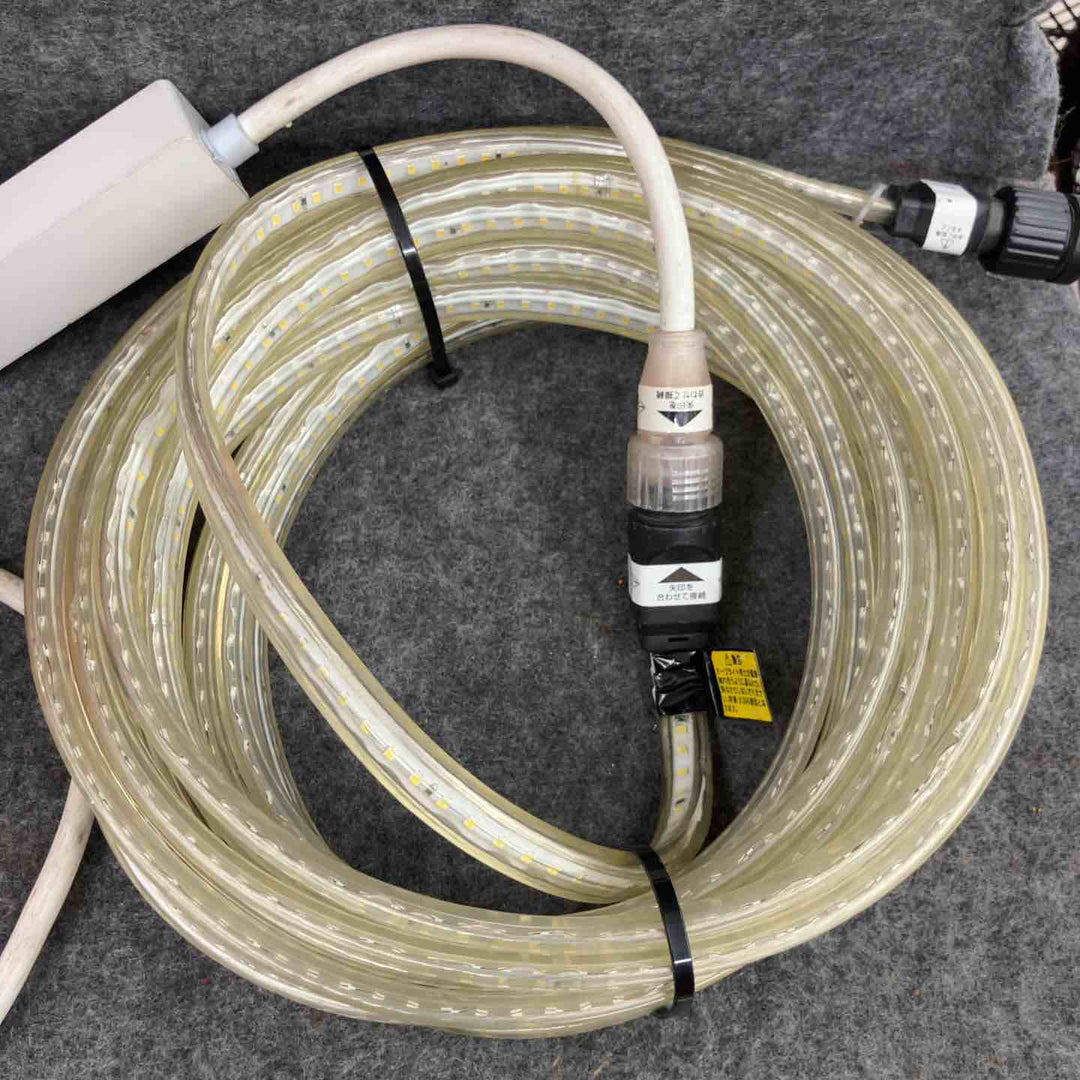 ◇ハタヤ (HATAYA) LEDテープライト  10m 両面発光 屋外用防雨型  最大50m セット LTP-10DS 昼白色【鴻巣店】